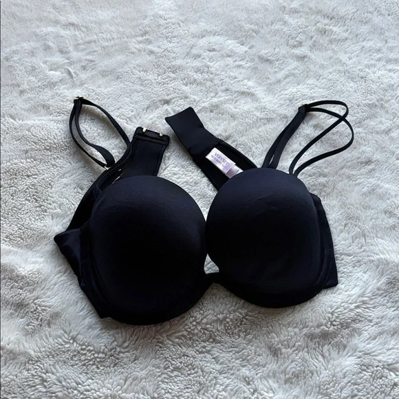 Victoria’s Secret Strapless Push-Up Bra – Size 34A | Black | Everyday Luxe | - Picture 8 of 8